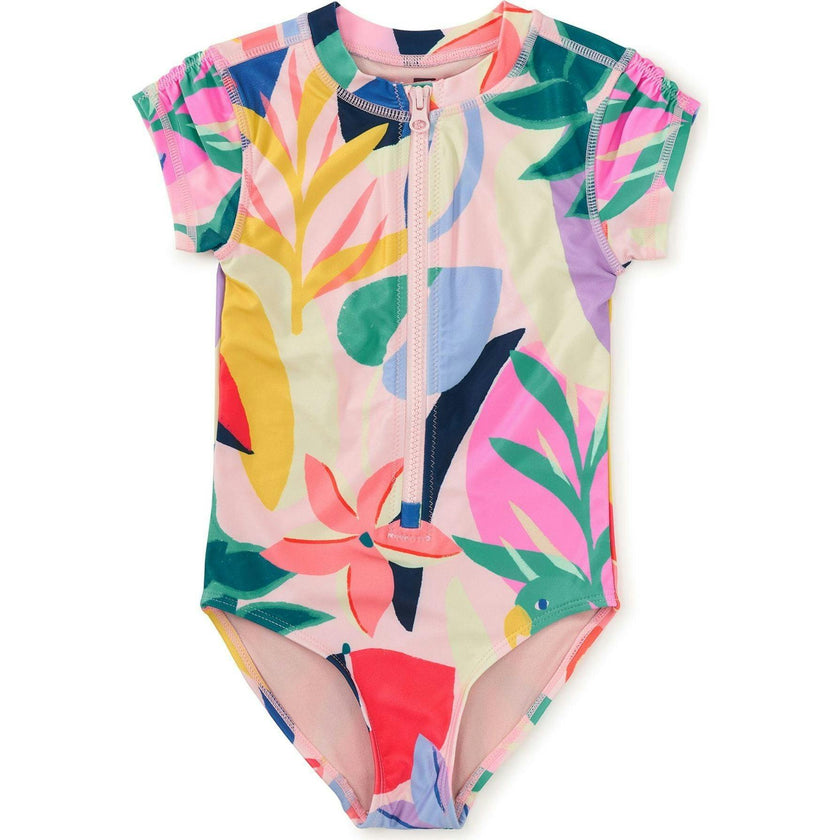 Rash Guard One-Piece Swimsuit 2.0, Pink