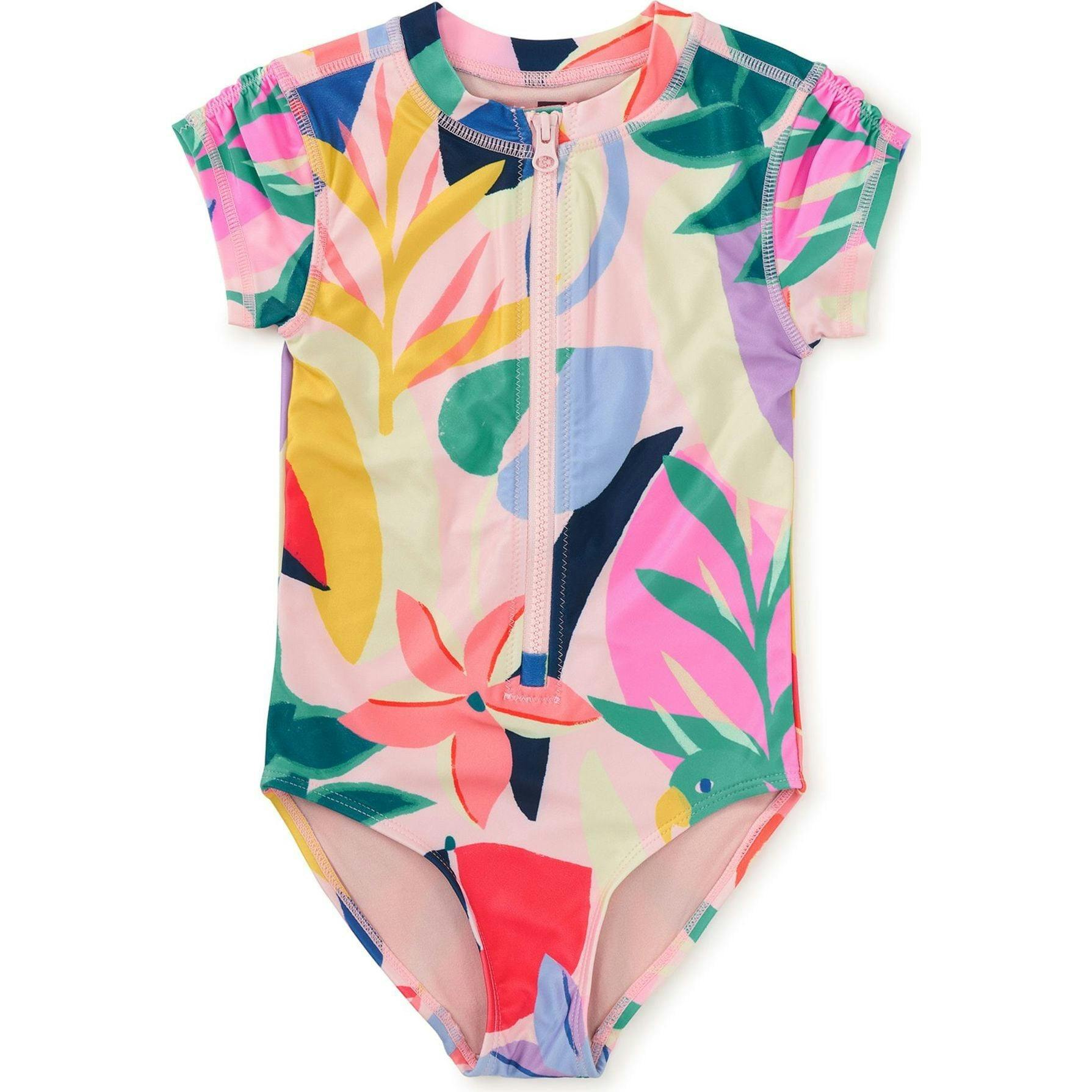 Rash Guard One-Piece Swimsuit 2.0, Pink
