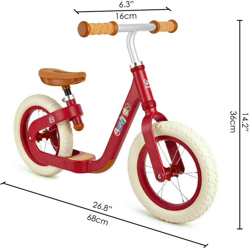 Get Up & Go Learn to Ride Balance Bike in Red
