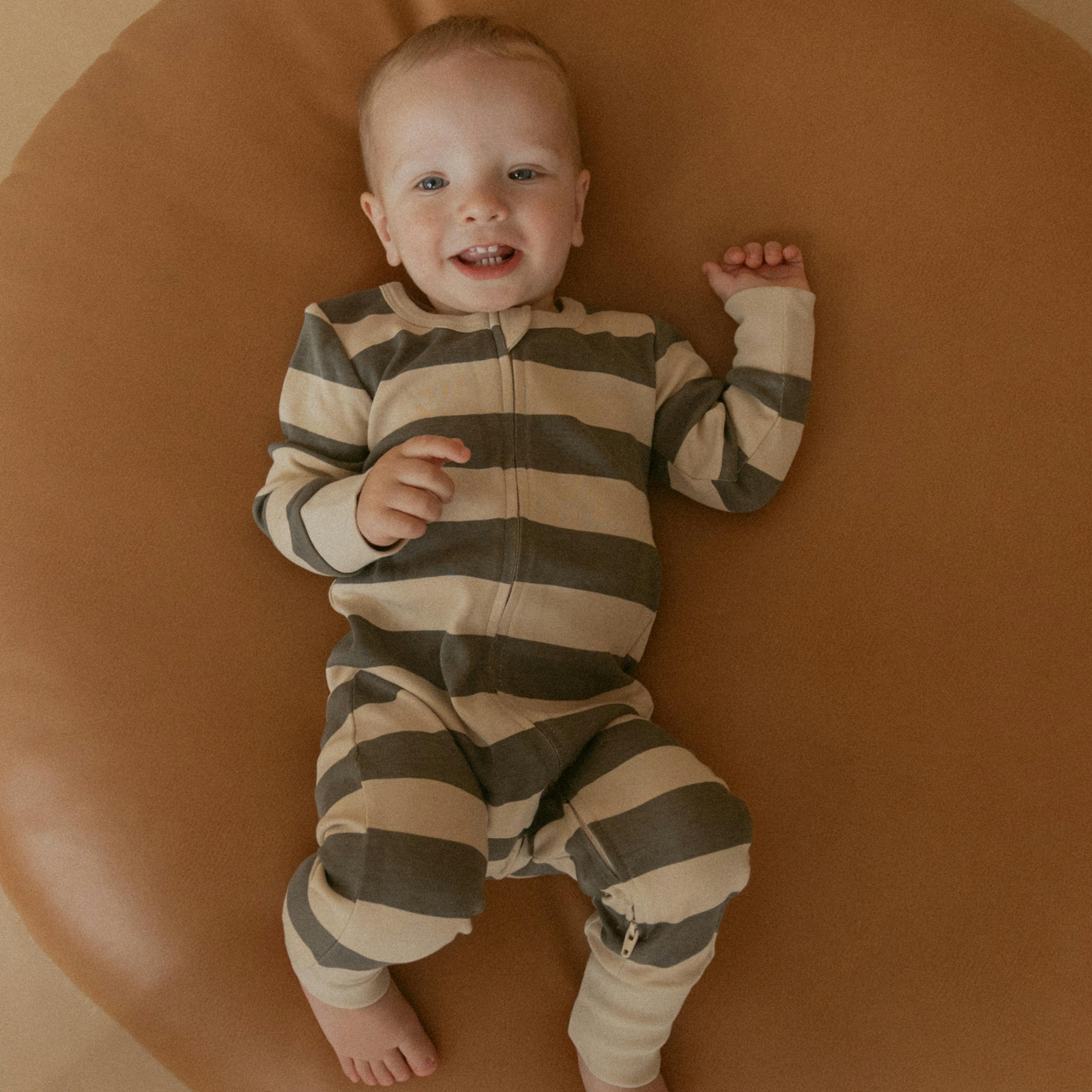 Organic 2-Way Zip Romper