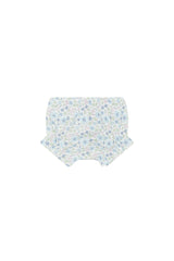 Blue Meadow Smocked Dress LS Set