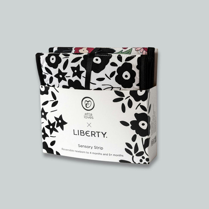 ETTA LOVES x LIBERTY – Reversible Sensory Strip - birth to 12 months