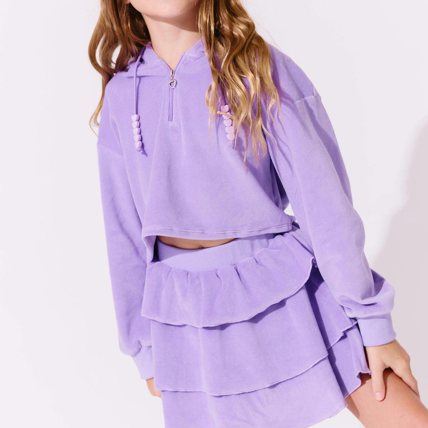 Happy Velour Set Hot Pink