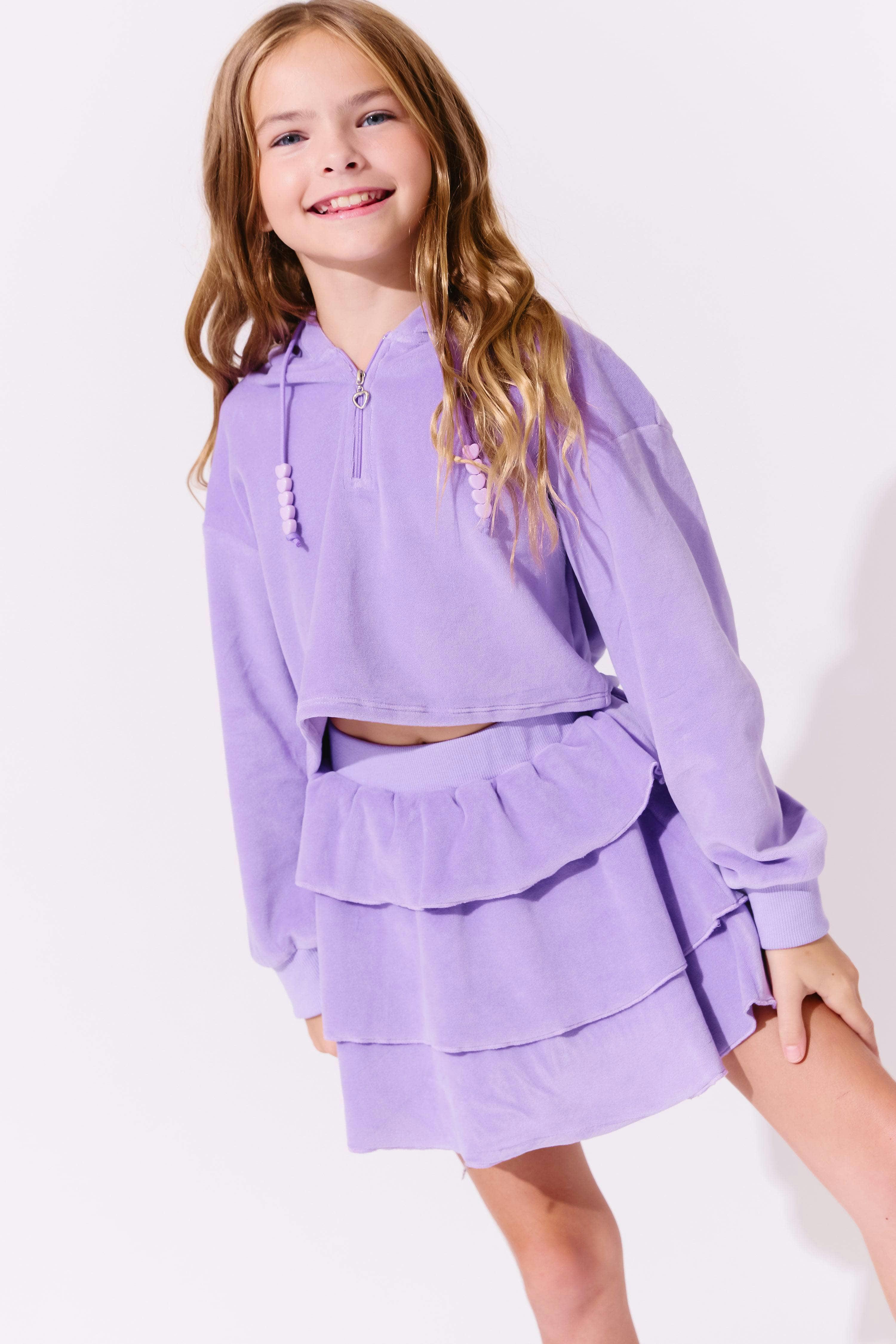 Happy Velour Set Hot Pink