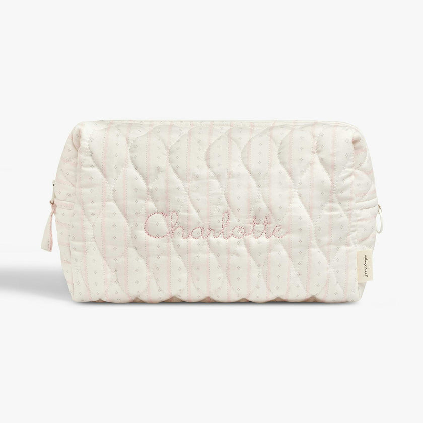 Toiletry Pouch - Petal Scallops