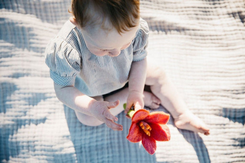 Organic Cotton Bubble Romper