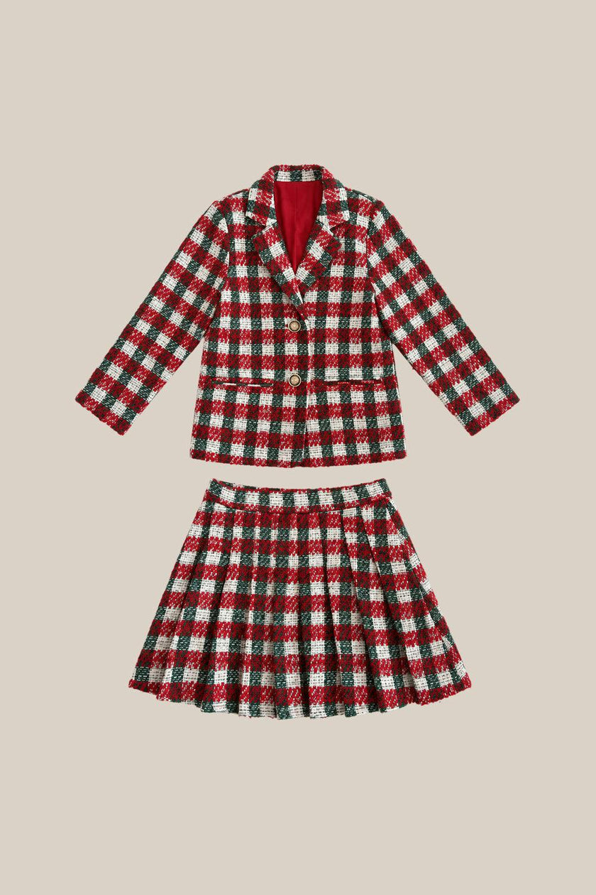 Mini Marren Set in Yule Tweed