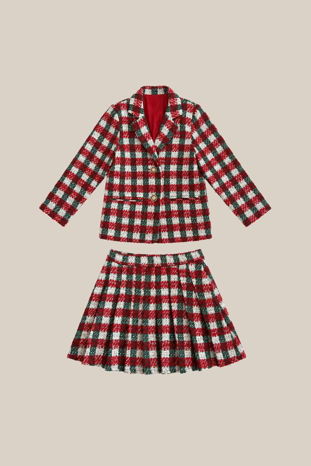 Mini Marren Set in Yule Tweed