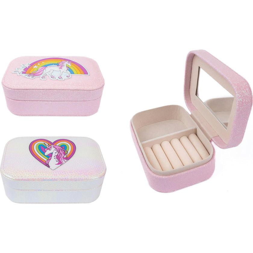 Pretty Precious Unicorn Jewelry Box 2pc Bundle