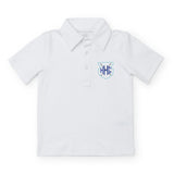 Griffin Boys' Pima Cotton Polo Golf Shirt White