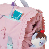 Sleep-N-Pack™ – Little Kid Size | Bows & Ruffles Cotton Candy Pink Corduroy