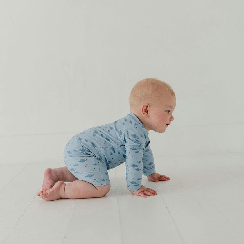 Baby One-Piece Rash Guard Swimsuit
