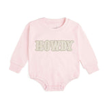 Howdy Patch Western Long Sleeve Romper