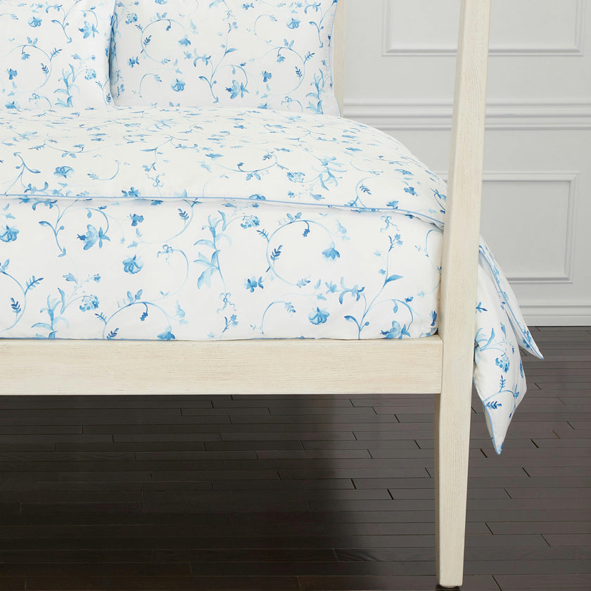 The Duvet Cover - Blue Botanical