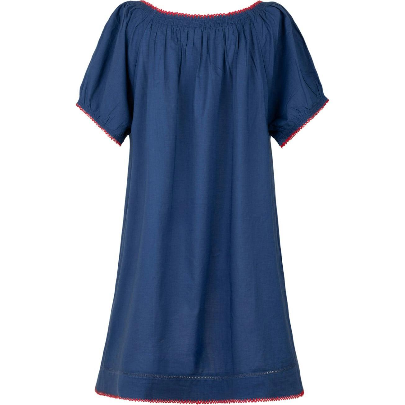 Women's Navy Cotton Coverup
