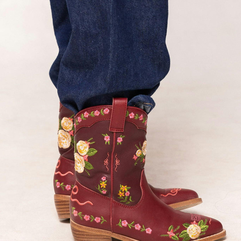 Mini Sierra Bootie in Red