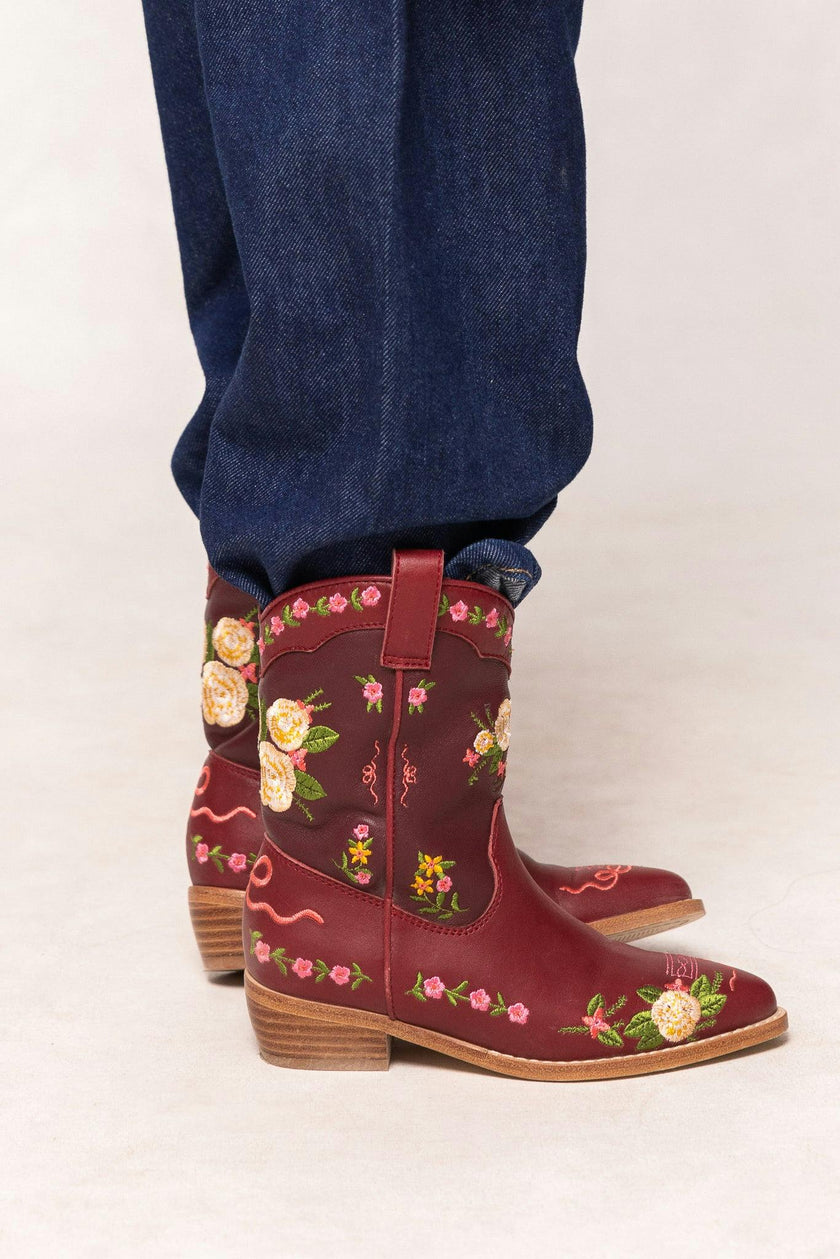 Mini Sierra Bootie in Red