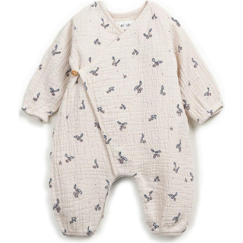 Gauze Kimono Jumpsuit