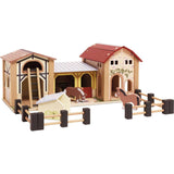 Wooden Farmyard Stables