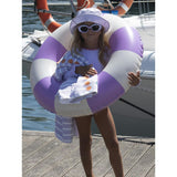 Lavander cherry large beach towel