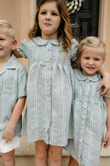 Evelyn Dress - Breezy Blue
