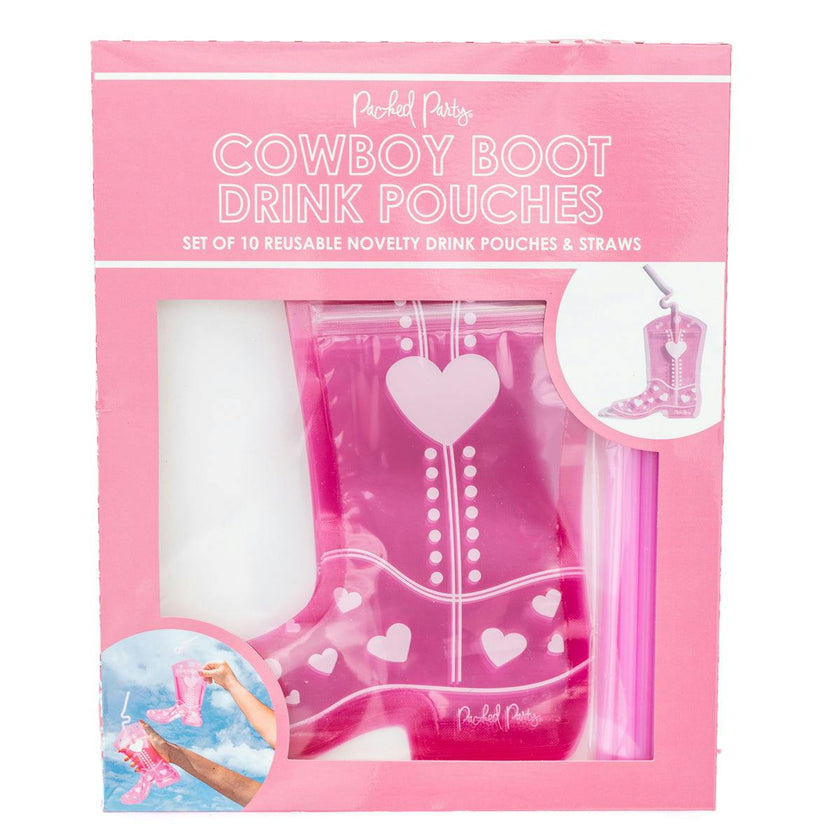Boot Scoot Drink Pouch Set (10 count)