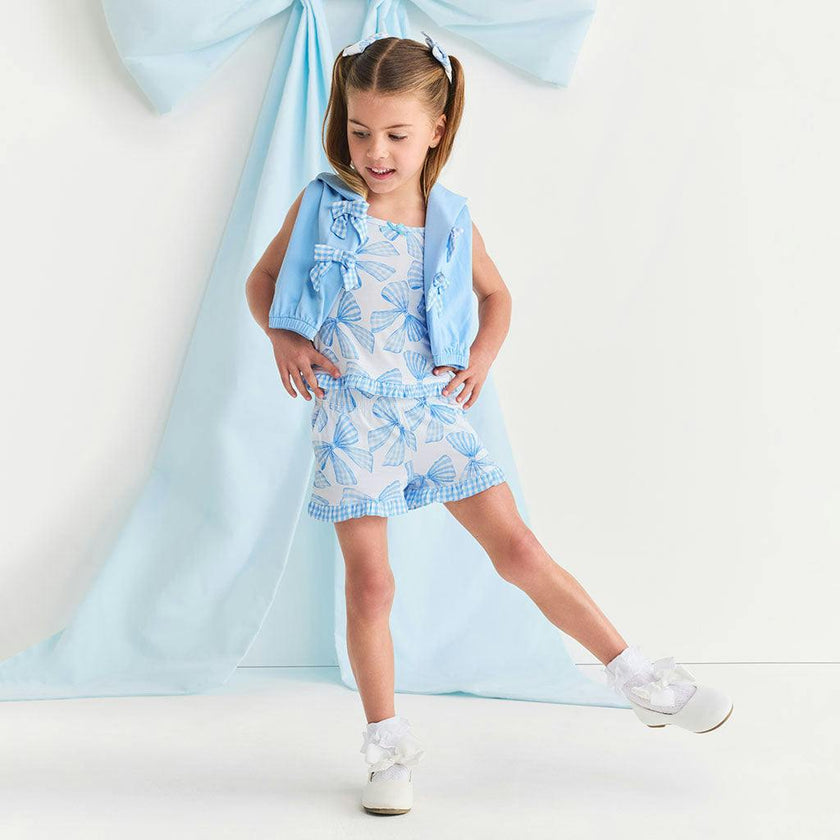 Edda Ruffled Hem Cami Short Set