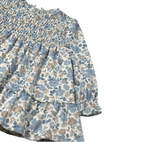 Baby Ruffled Velvet Dress