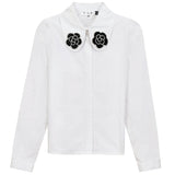Dressy Applique Blouse