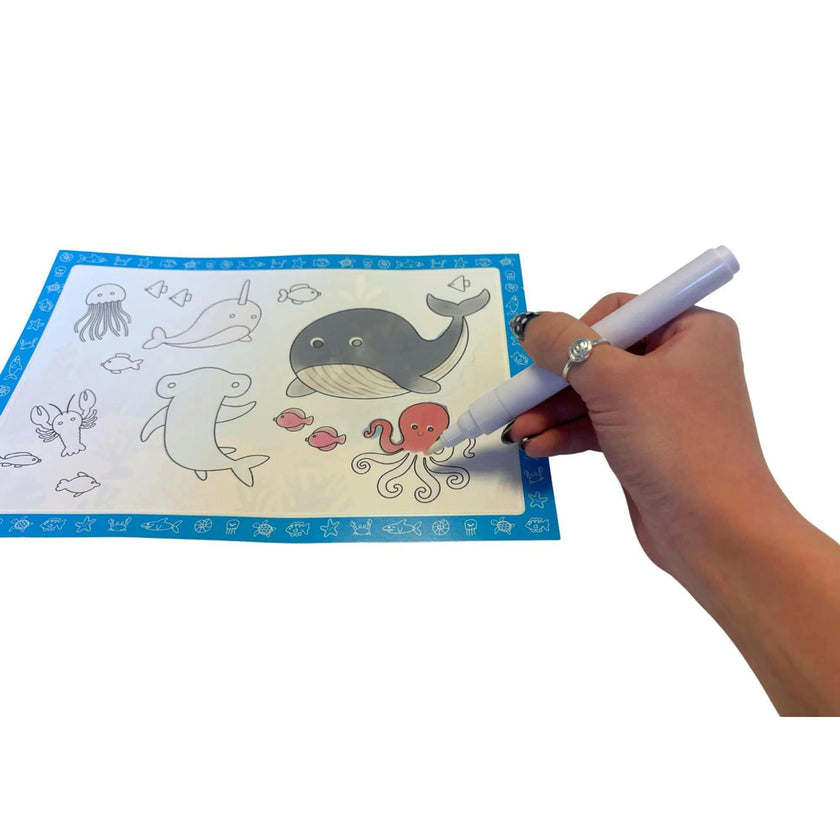 Magic Water Drawing Set: Sea