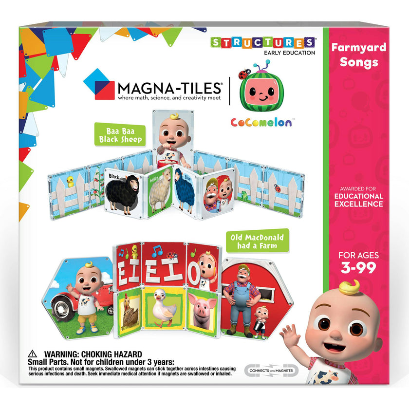CoComelon® Farmyard Songs Magna-Tiles Structure Set