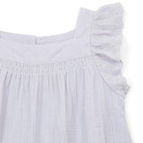 BONTON Castille Lilac Gauze Cotton Blouse