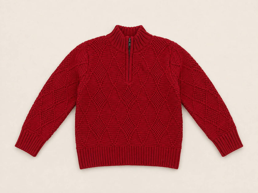 Scarlet Dalton Quarter-Zip Pullover
