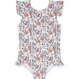 girls mercado bloom ruffle cap sleeve one piece