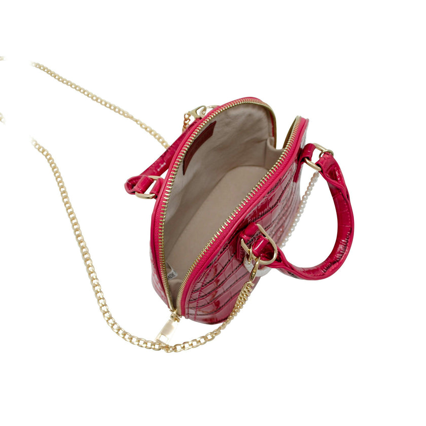 Patant Moon Pearl Handbag