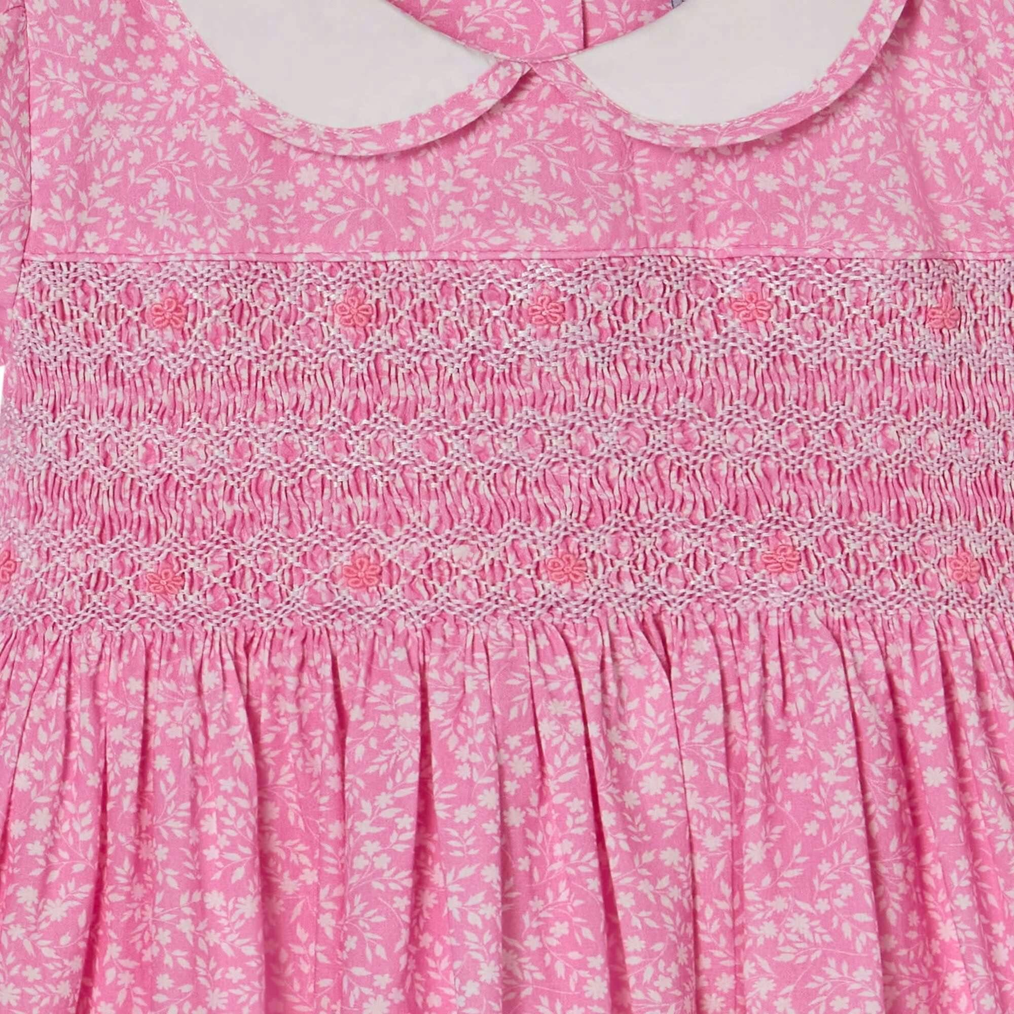 Hand-Smocked Girls Dress - Esme