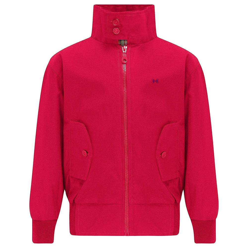 Carnaby Bomber Jacket - Pillar Box Red