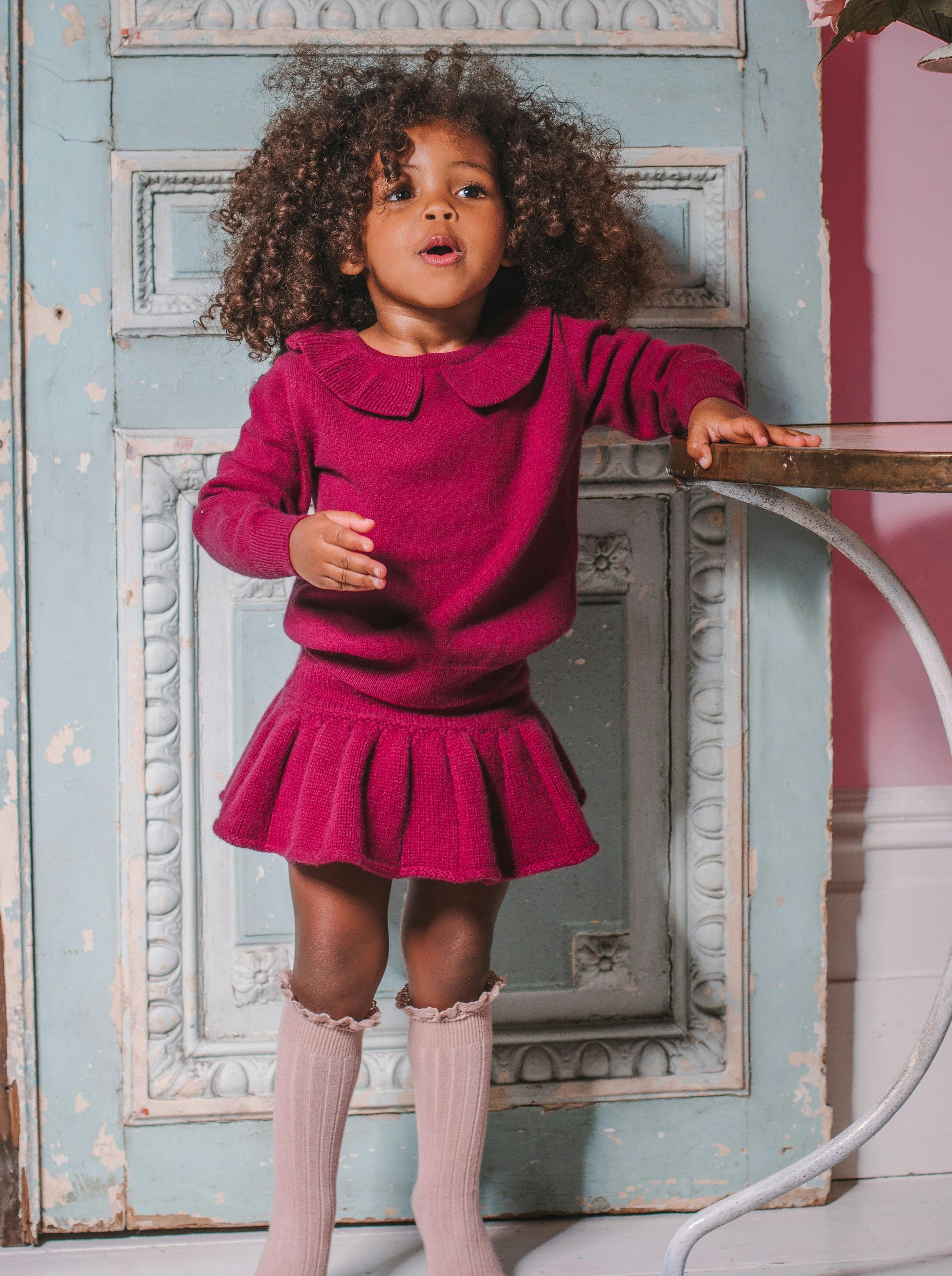 Peter Pan Collared Jumper | 100% cashmere