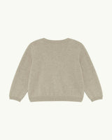 Casey Baby Cardigan - Sepia