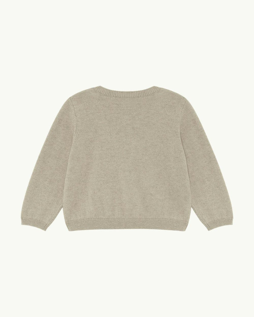 Casey Baby Cardigan - Sepia