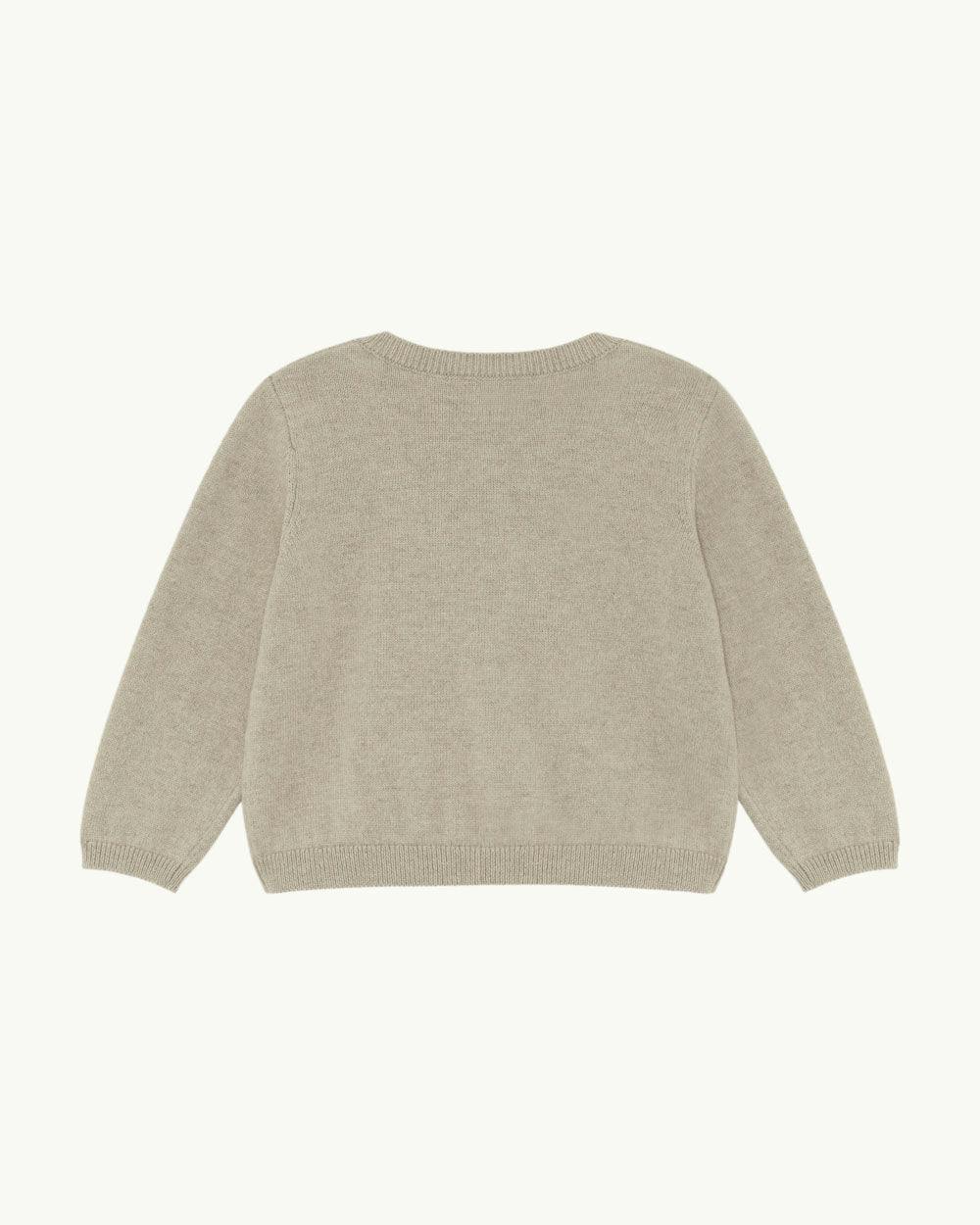 Casey Baby Cardigan - Sepia