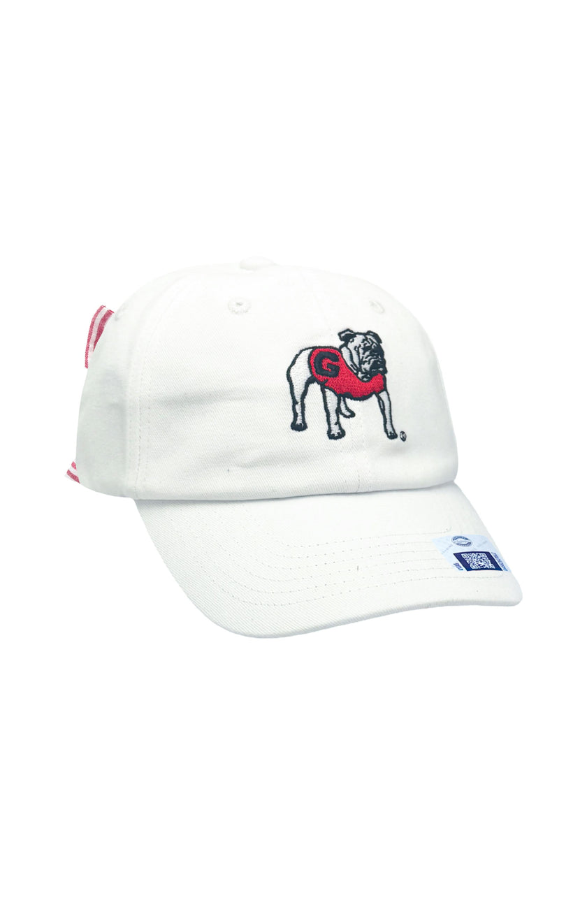 Georgia Bulldog Bow Baseball Hat