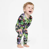 Batman Baddies Bamboo Convertible Footie