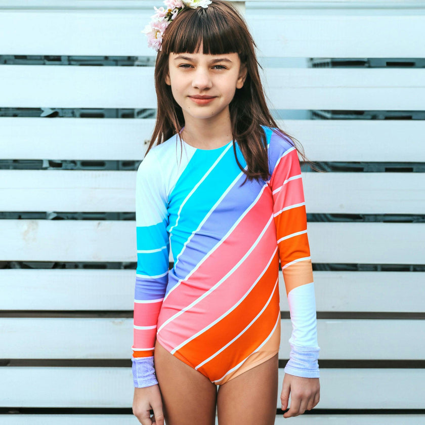 Garden State Rainbow One Piece Long Sleeve