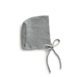 Transfer Flower Knit Baby Bonnet