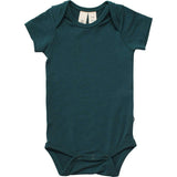2-Pack Short Sleeve Bodysuit, Blue