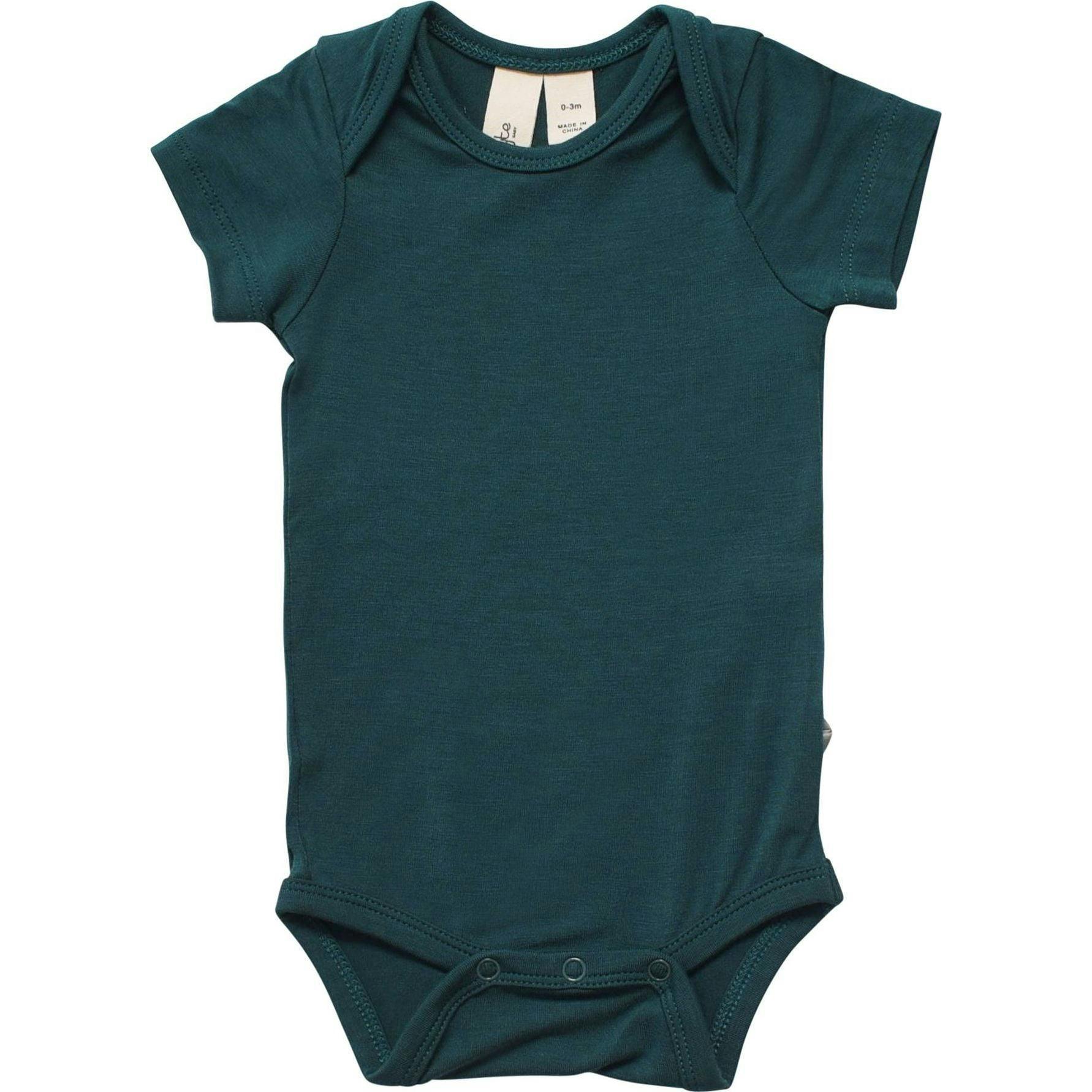 2-Pack Short Sleeve Bodysuit, Blue