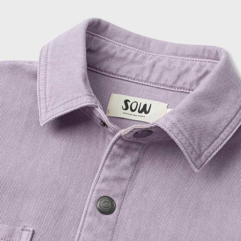 Organic Cotton Denim Overshirt