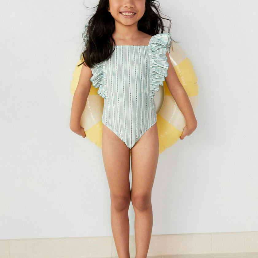 Girls' Ruffle Swimsuit