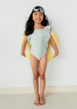 Girls' Ruffle Swimsuit